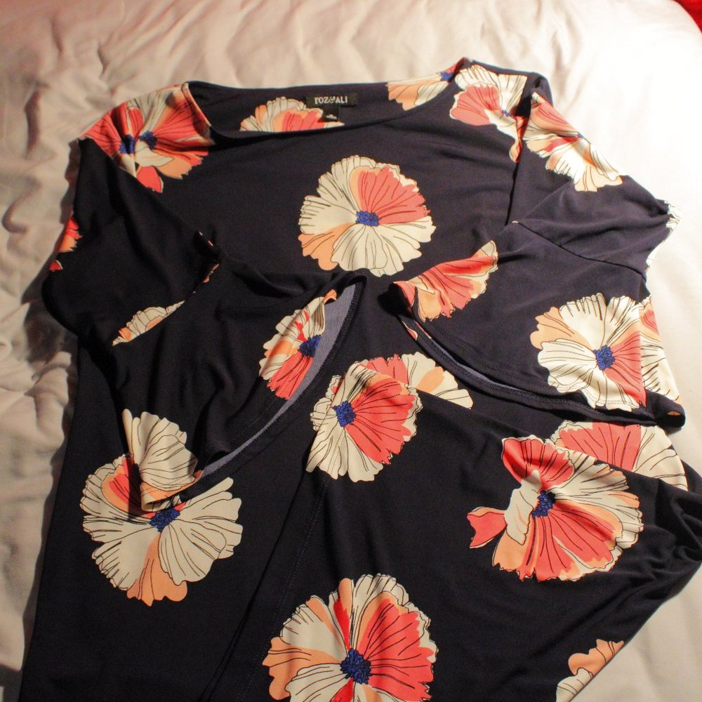 Floral Mid Length Dress